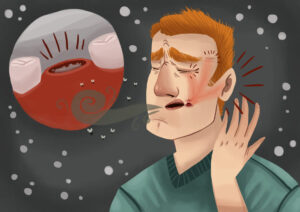 man suffering from dry socket after tooth extraction, tooth extraction dos and don'ts