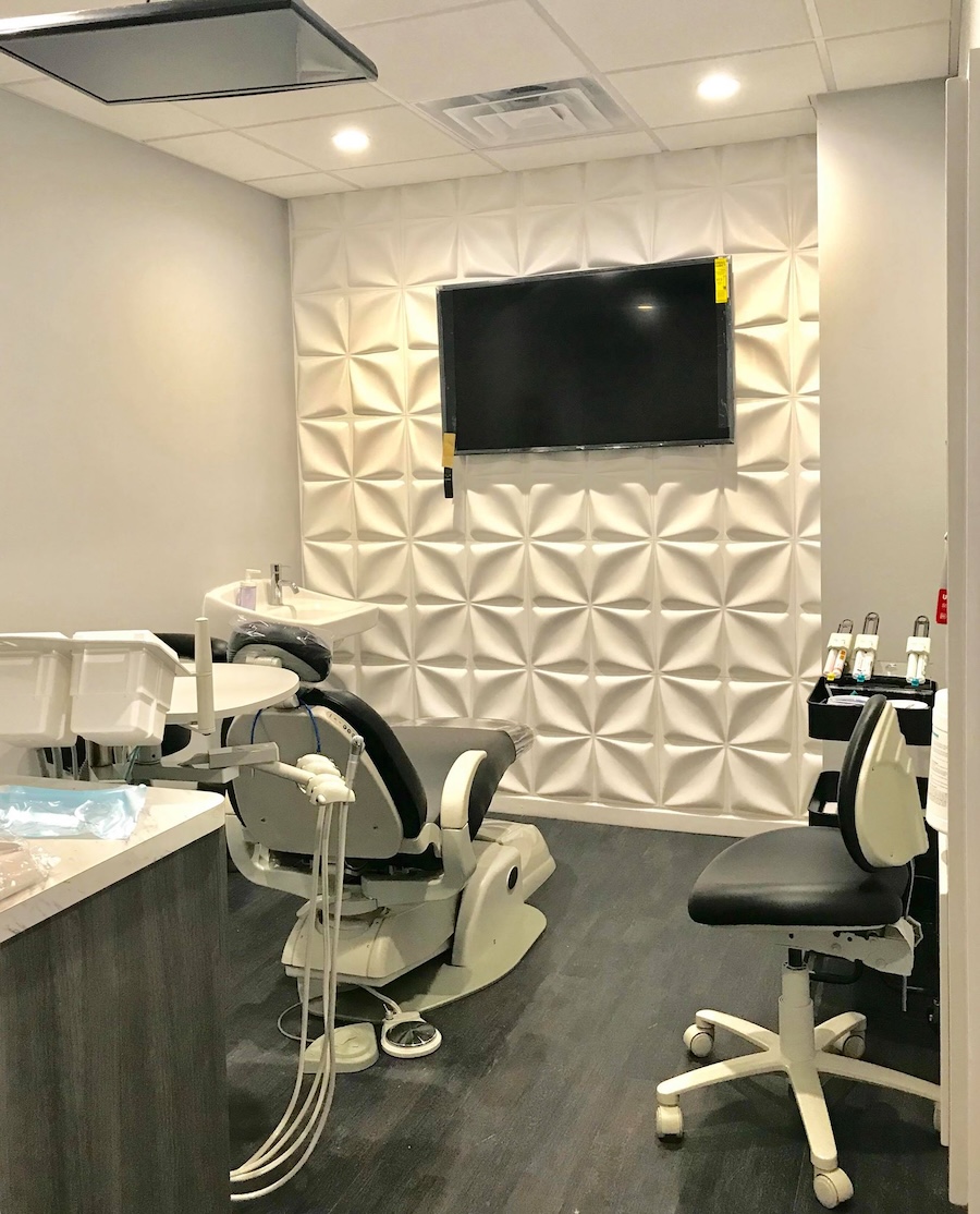 tv in treatment room at Queensboro Plaza Dental Care, best comedy shows to watch at dentist